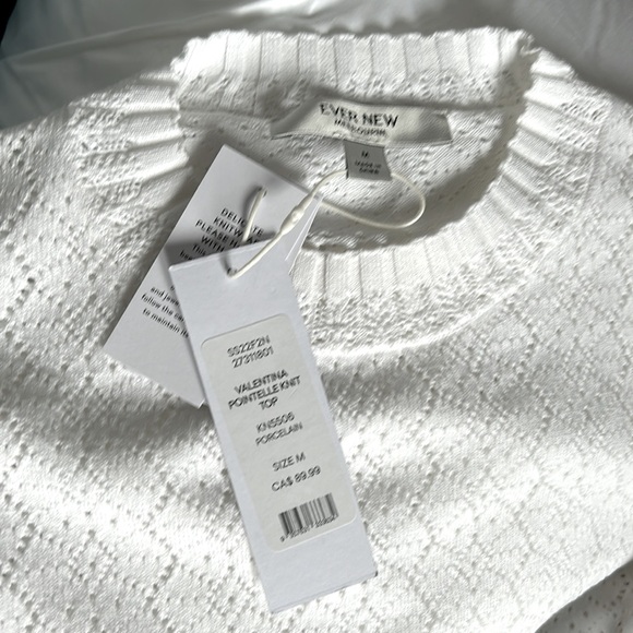 Ever New Melbourne Valentina Pointelle Knit Top - Picture 11 of 14